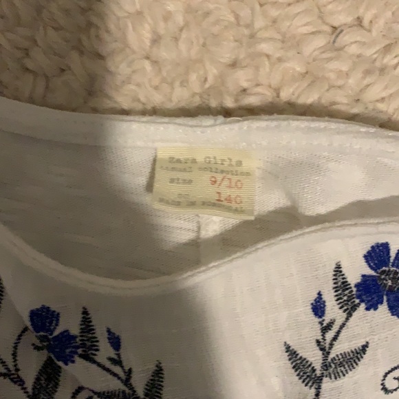 Zara beach cover-up embroidered Dress - Picture 3 of 3